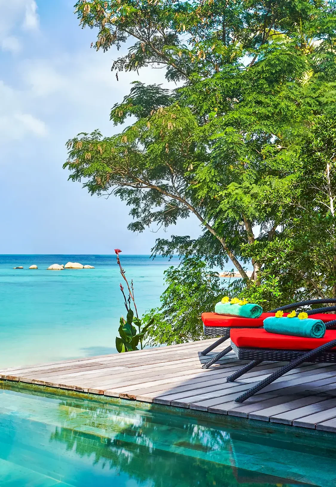 Deluxe Beach Front Pool Villa